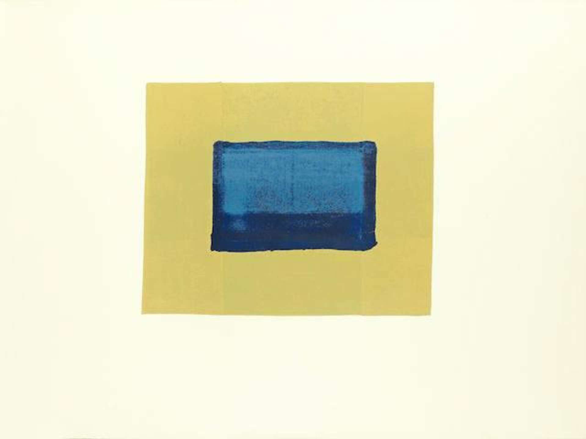 Howard Hodgkin: Indian View A - Signed Print