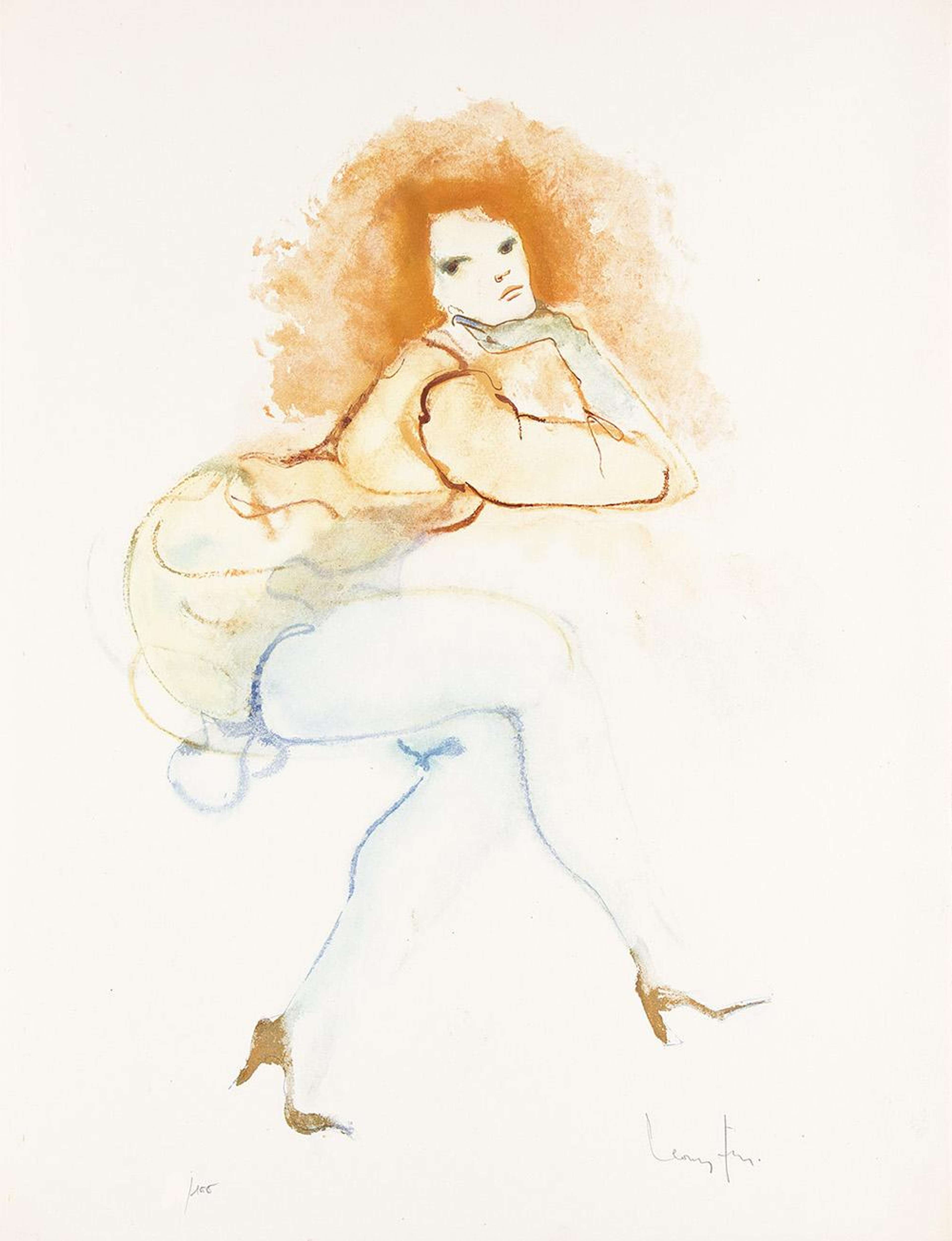 Meisje - Signed Print by Leonor Fini 1971 - MyArtBroker