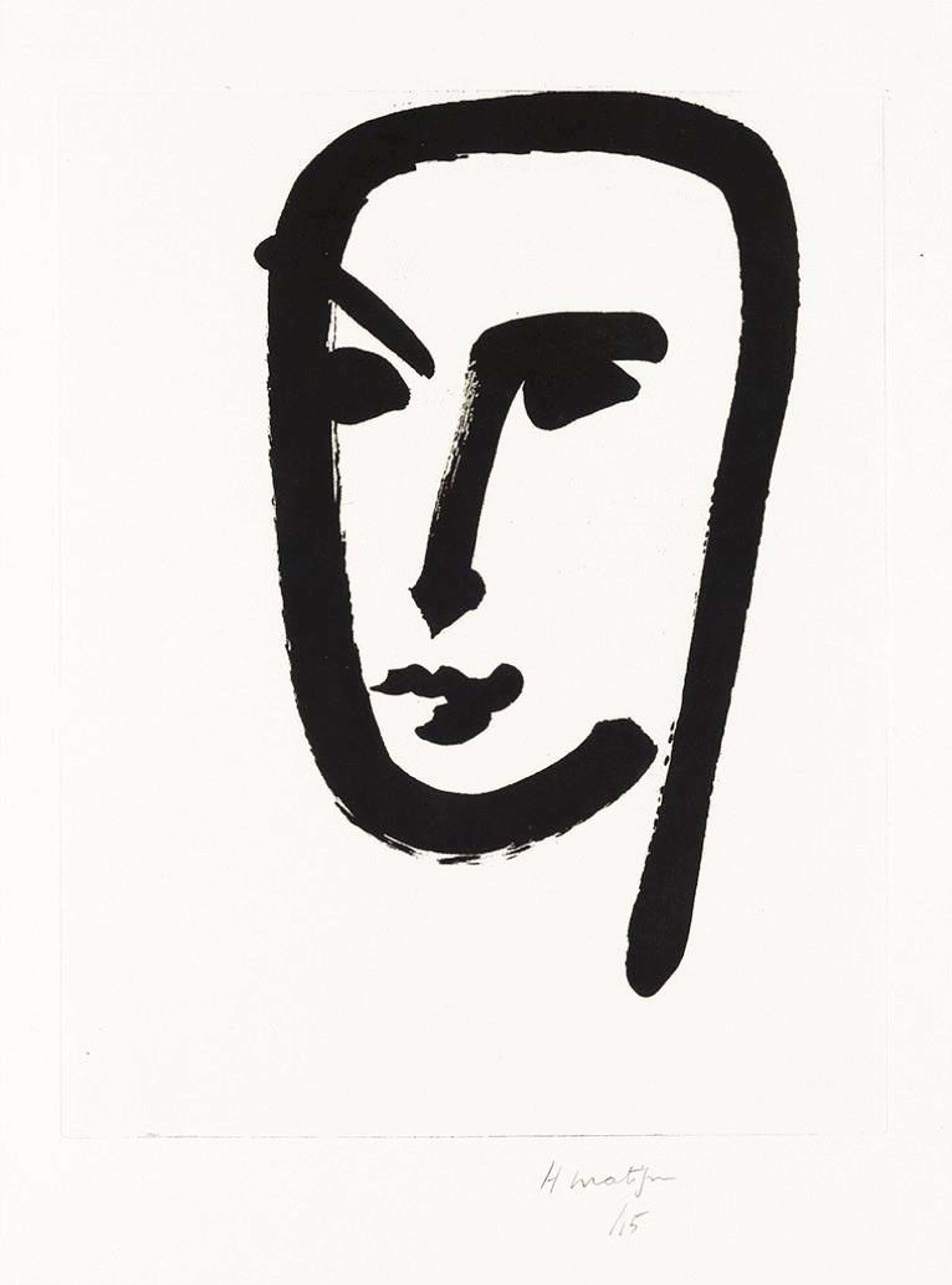 Jeune Etudiant - undefined by Henri Matisse 1952 - MyArtBroker