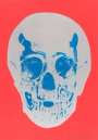 Damien Hirst: Till Death Do Us Part (coral red, silver gloss, true blue) - Signed Print