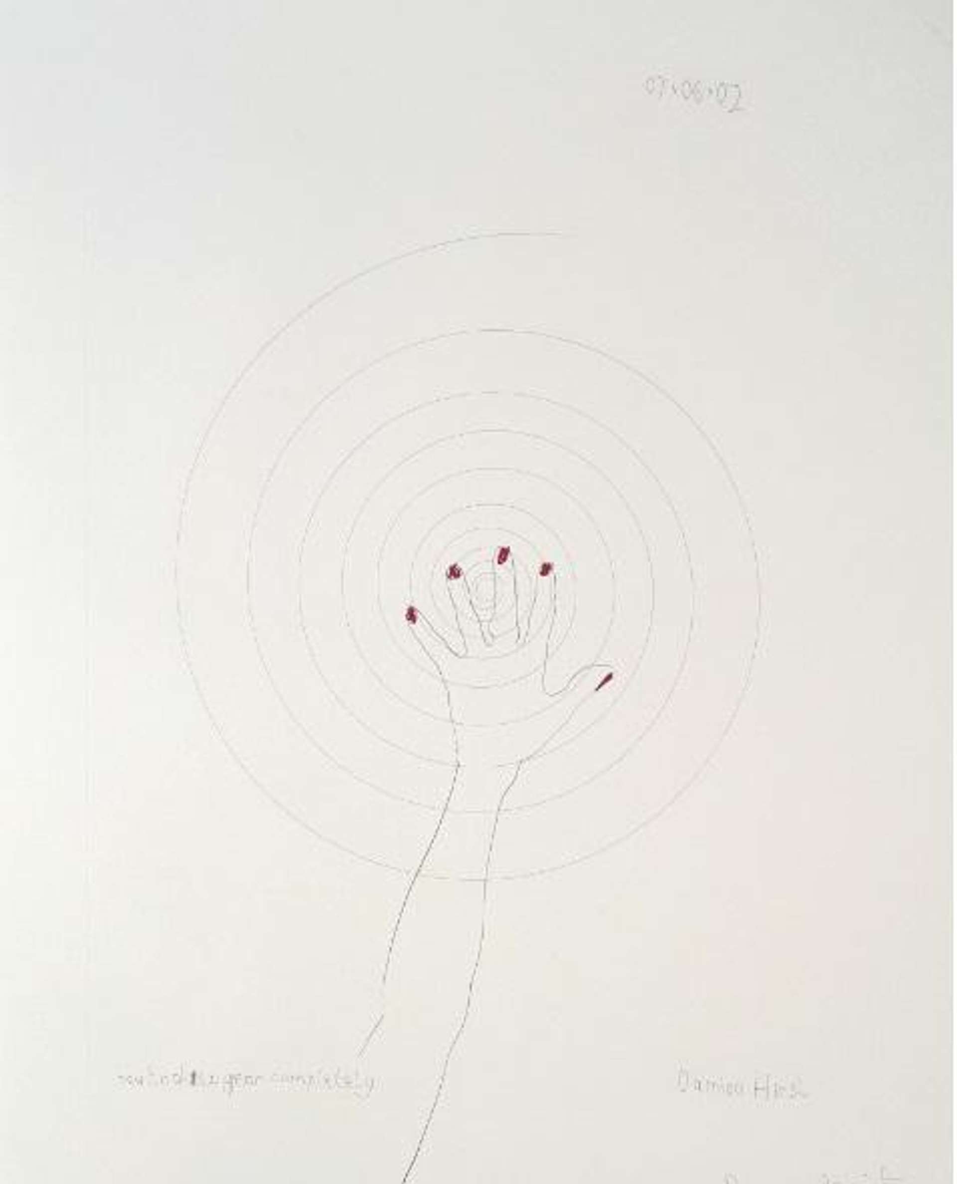 Damien Hirst: How To Disappear Completely - Signed Print