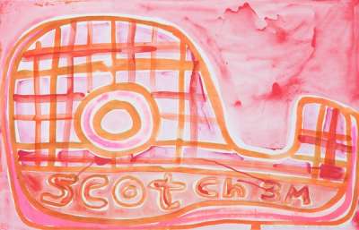 Scotch Magic Tape - Signed Print by Katherine Bhernhardt 2021 - MyArtBroker