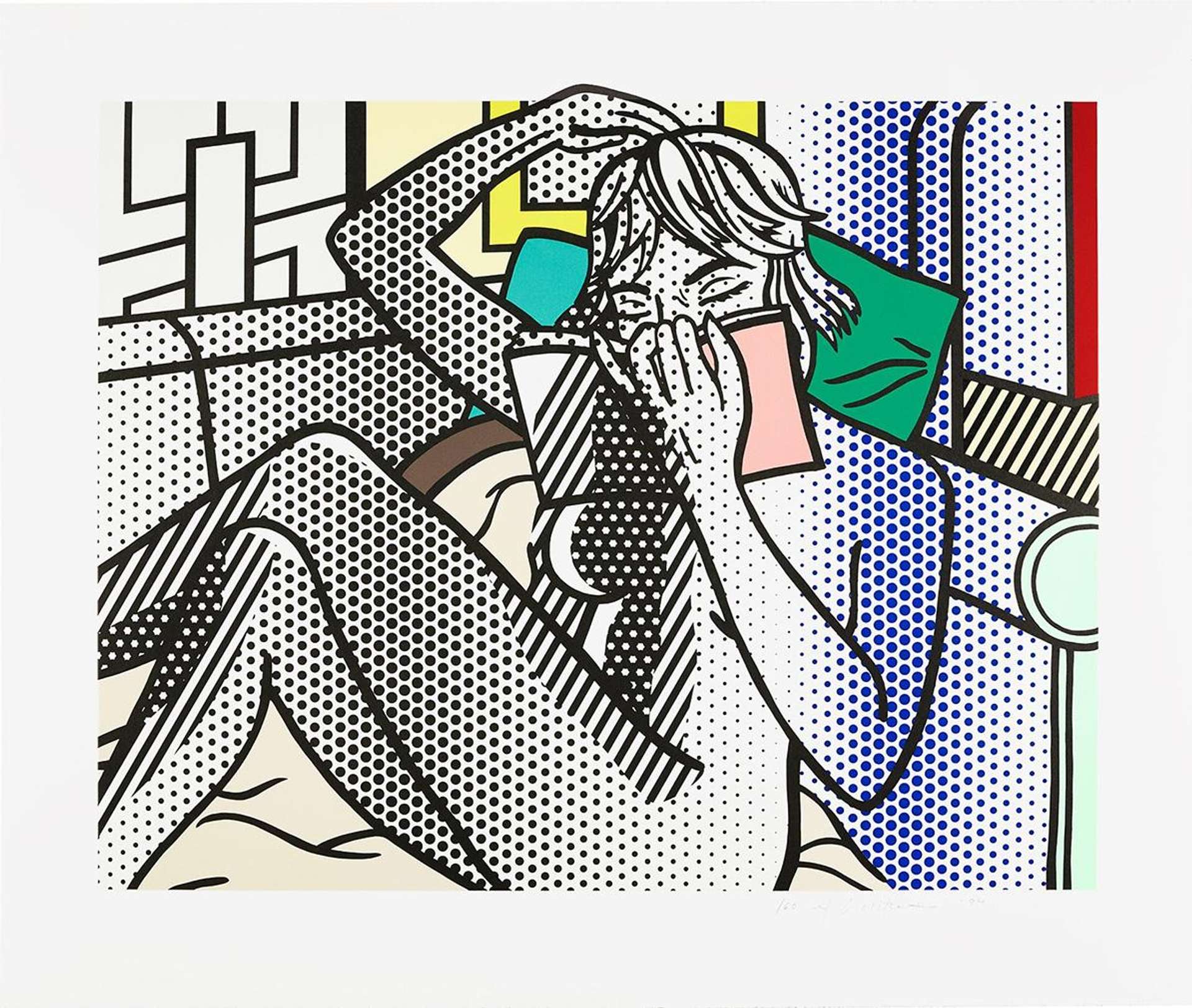 Nude Reading by Roy Lichtenstein - MyArtBroker