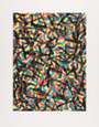 Sol Lewitt: Irregular, Angular Brushstrokes - Signed Print