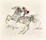 Salvador Dali: The Horseback Rider - Signed Print