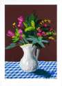 David Hockney: 15th March 2021, Flowers In A Jug - Signed Print