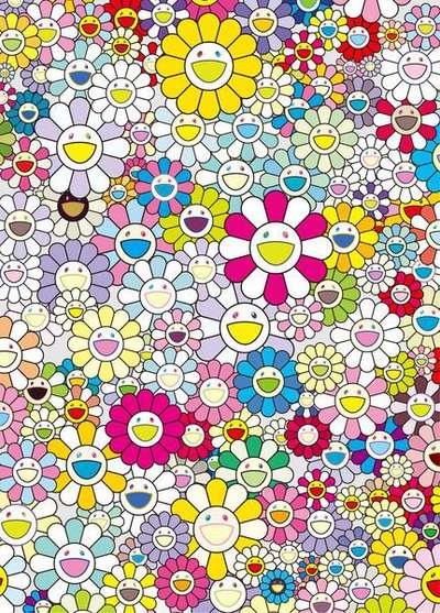 Takashi Murakami: An Homage To Yves Klein, Multicolour D - Signed Print