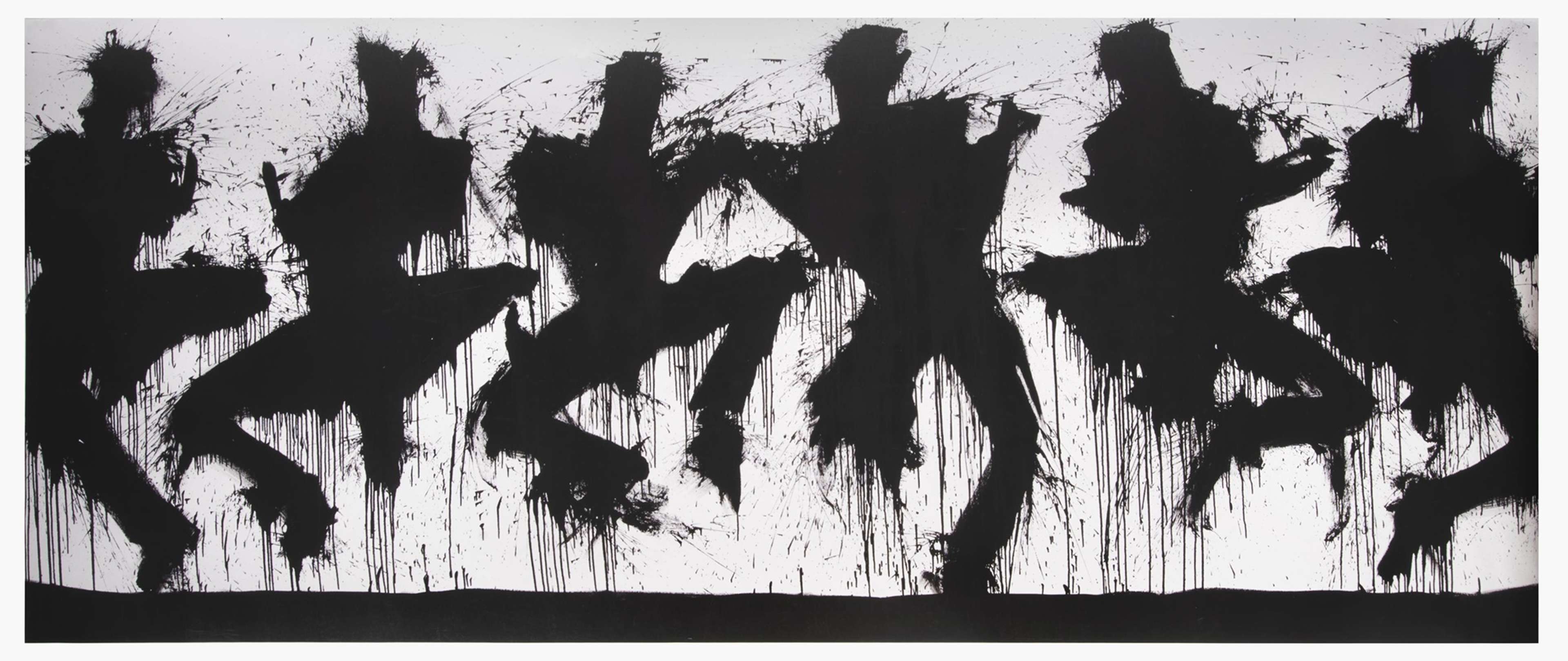 Six Shadow Figures - Unsigned Print by Richard Hambleton 2017 - MyArtBroker