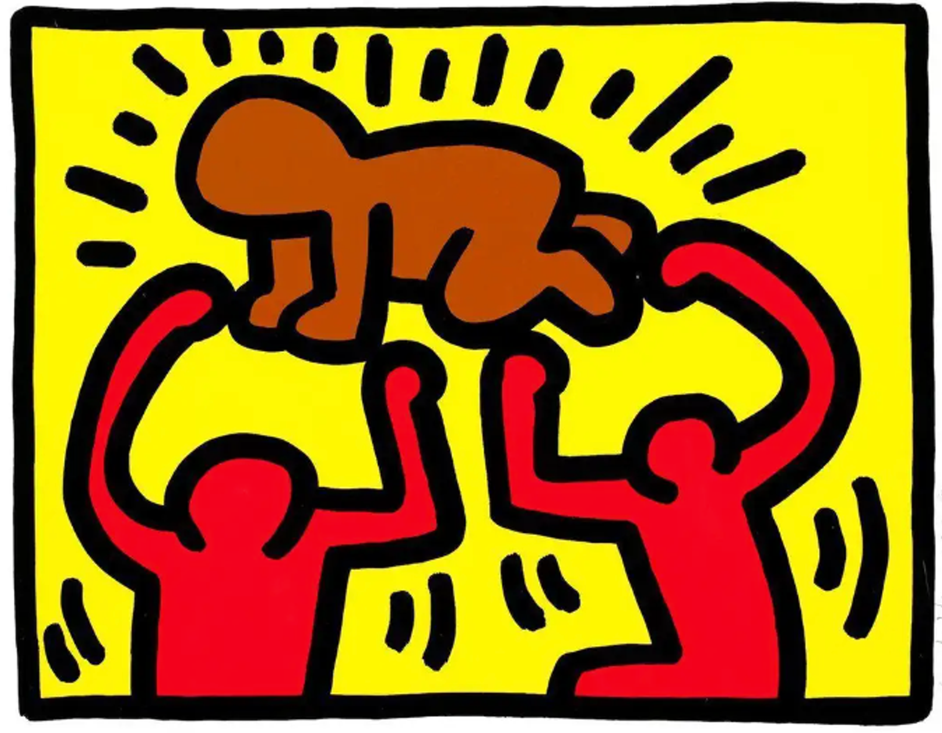 Pop Shop IV, Plate III by Keith Haring - MyArtBroker