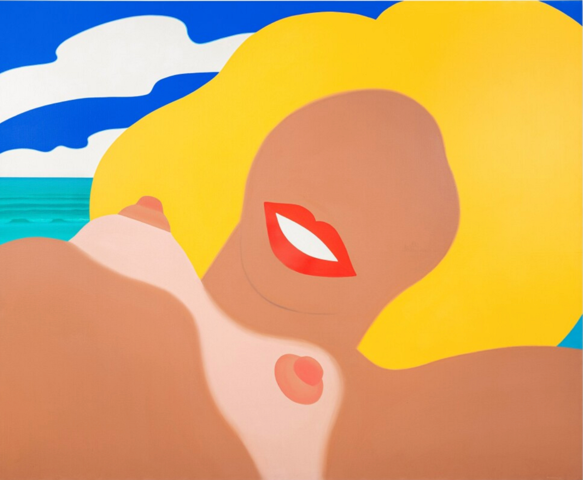 Great American Nude no. 73 by Tom Wesselmann