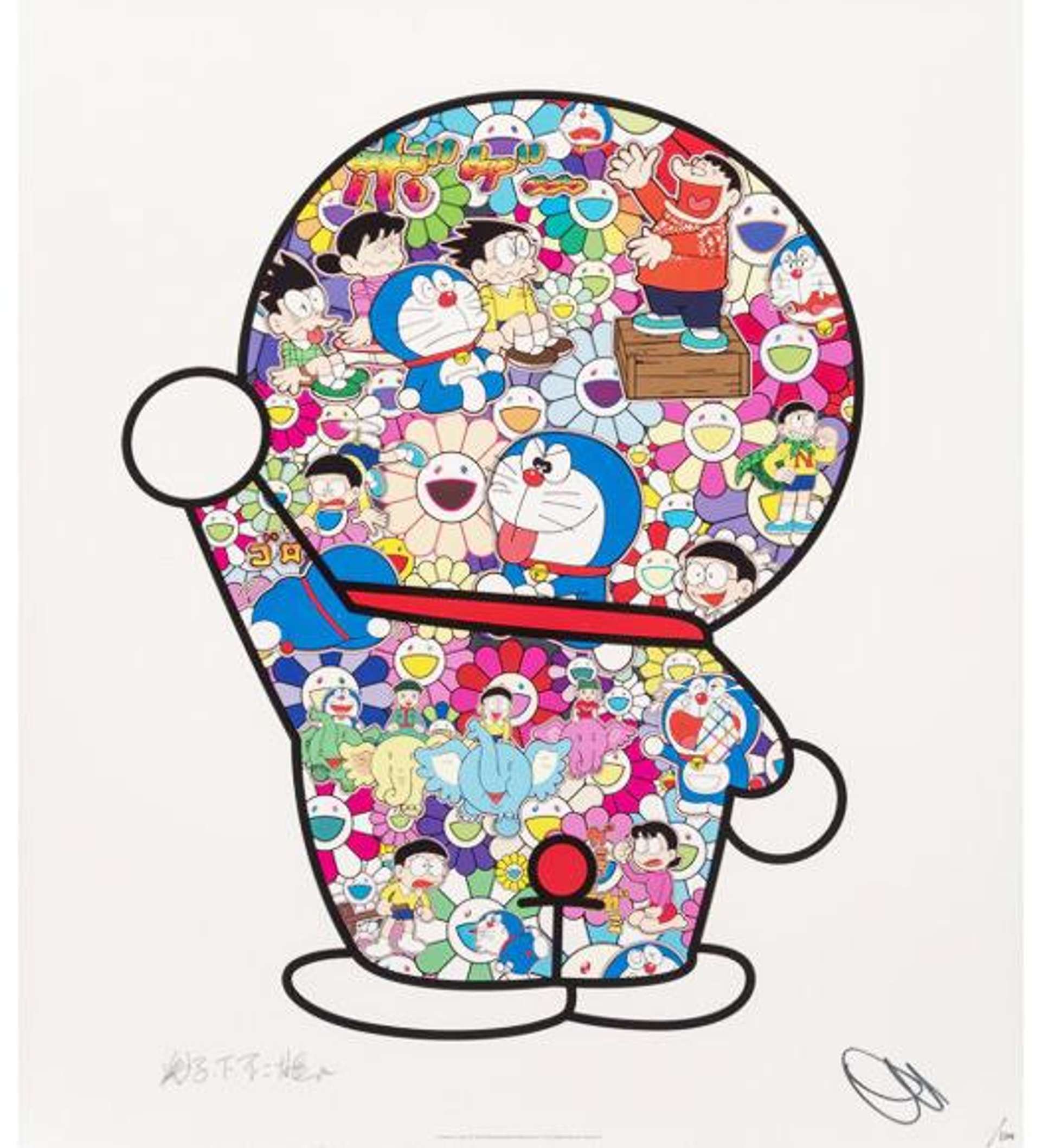 Doraemon's Daily Life - Signed Print by Takashi Murakami 2018 - MyArtBroker