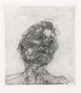 Frank Auerbach: Lucian Freud - Signed Print