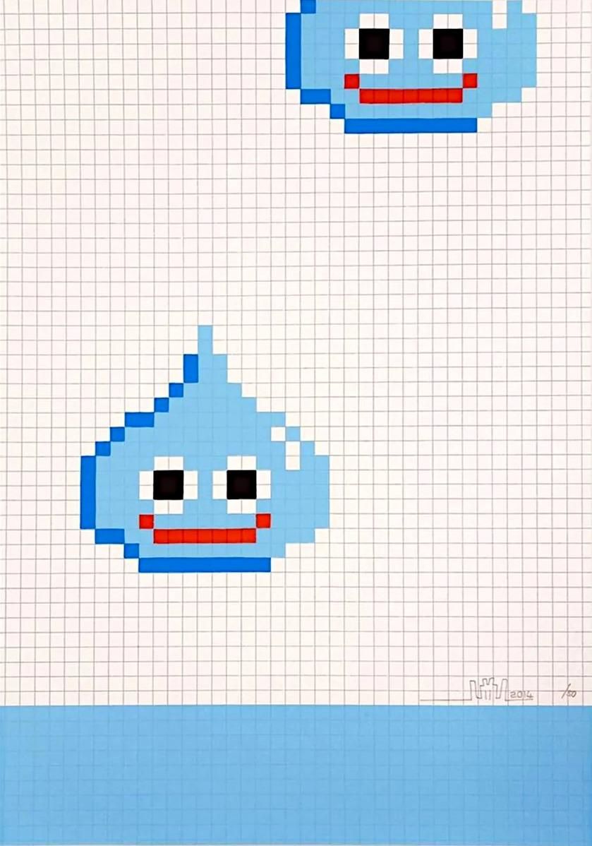 Hello My Game Is by Invader Background & Meaning | MyArtBroker