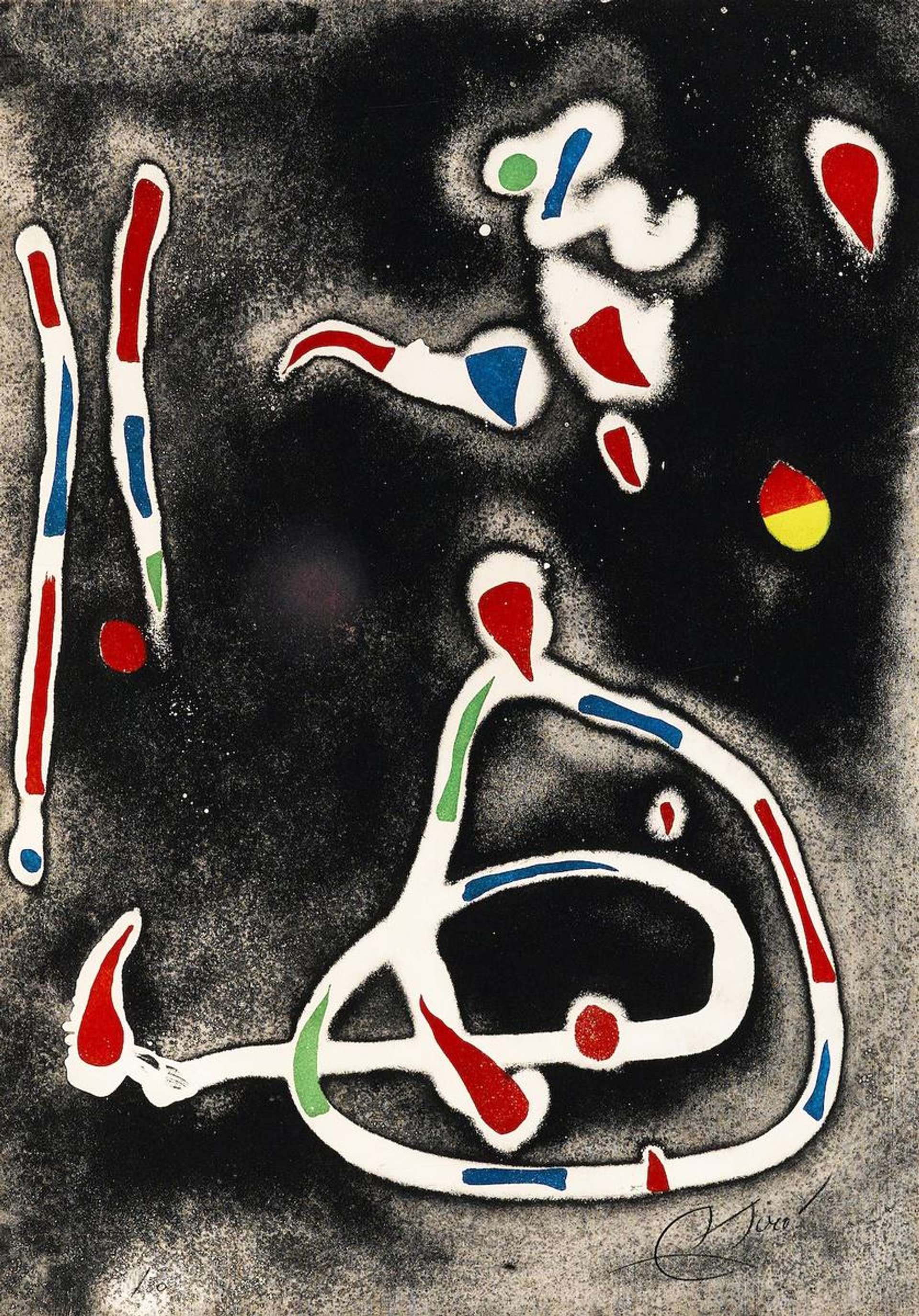 La Traca II - Signed Print by Joan Miró 1979 - MyArtBroker