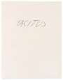 Cy Twombly: Tacitus - Signed Print