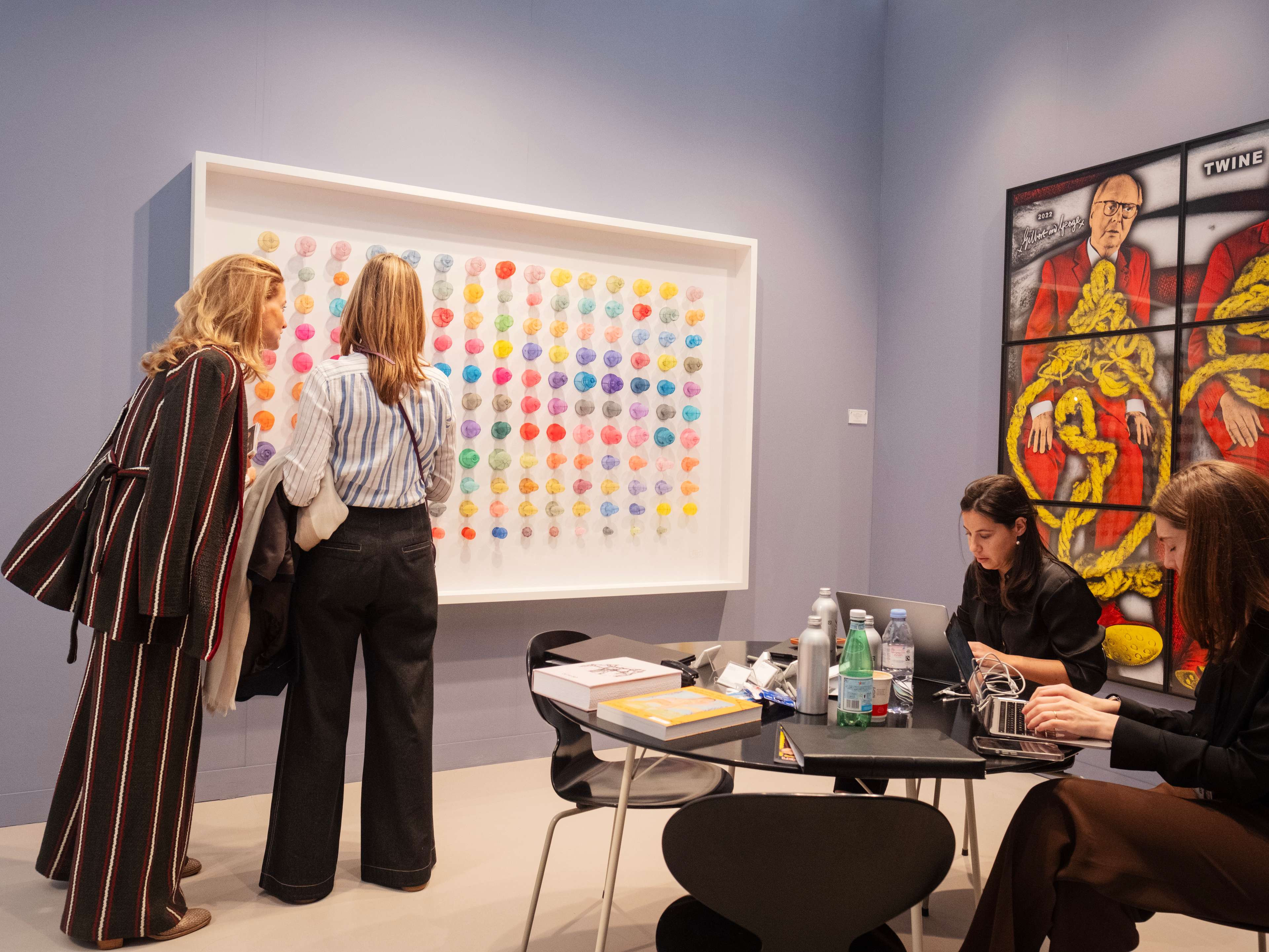 Lehmann Maupin, Frieze London 2025 © Photo by Linda Nylind. Courtesy of Frieze