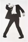 Robert Longo: Rick - Signed Print