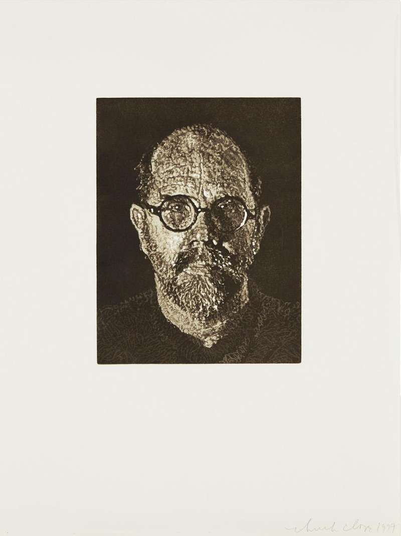 Chuck Close Art for Sale: Prints & Originals | MyArtBroker