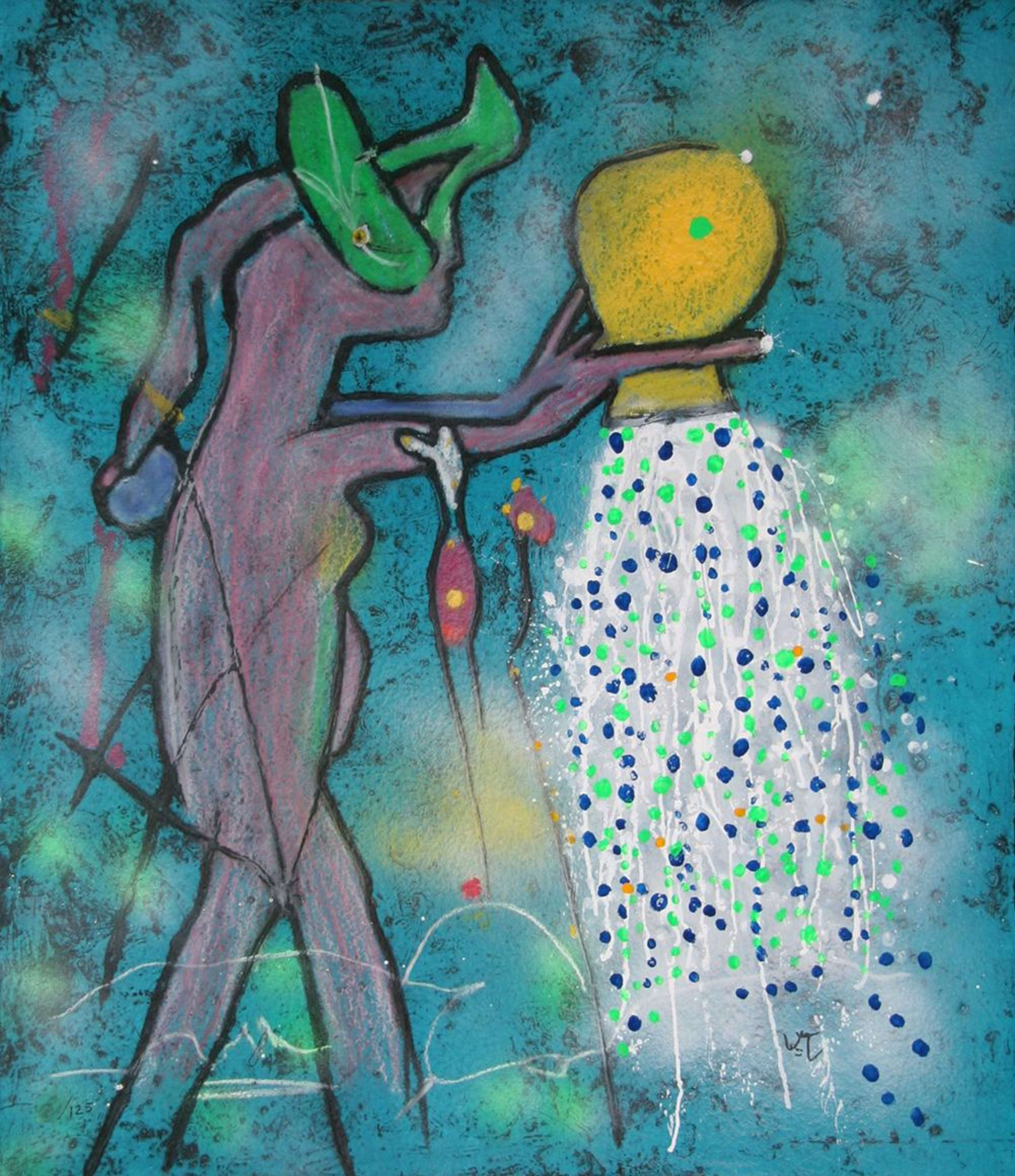 La Dulce Aqua Vita - Signed Print by Roberto Matta 2002 - MyArtBroker