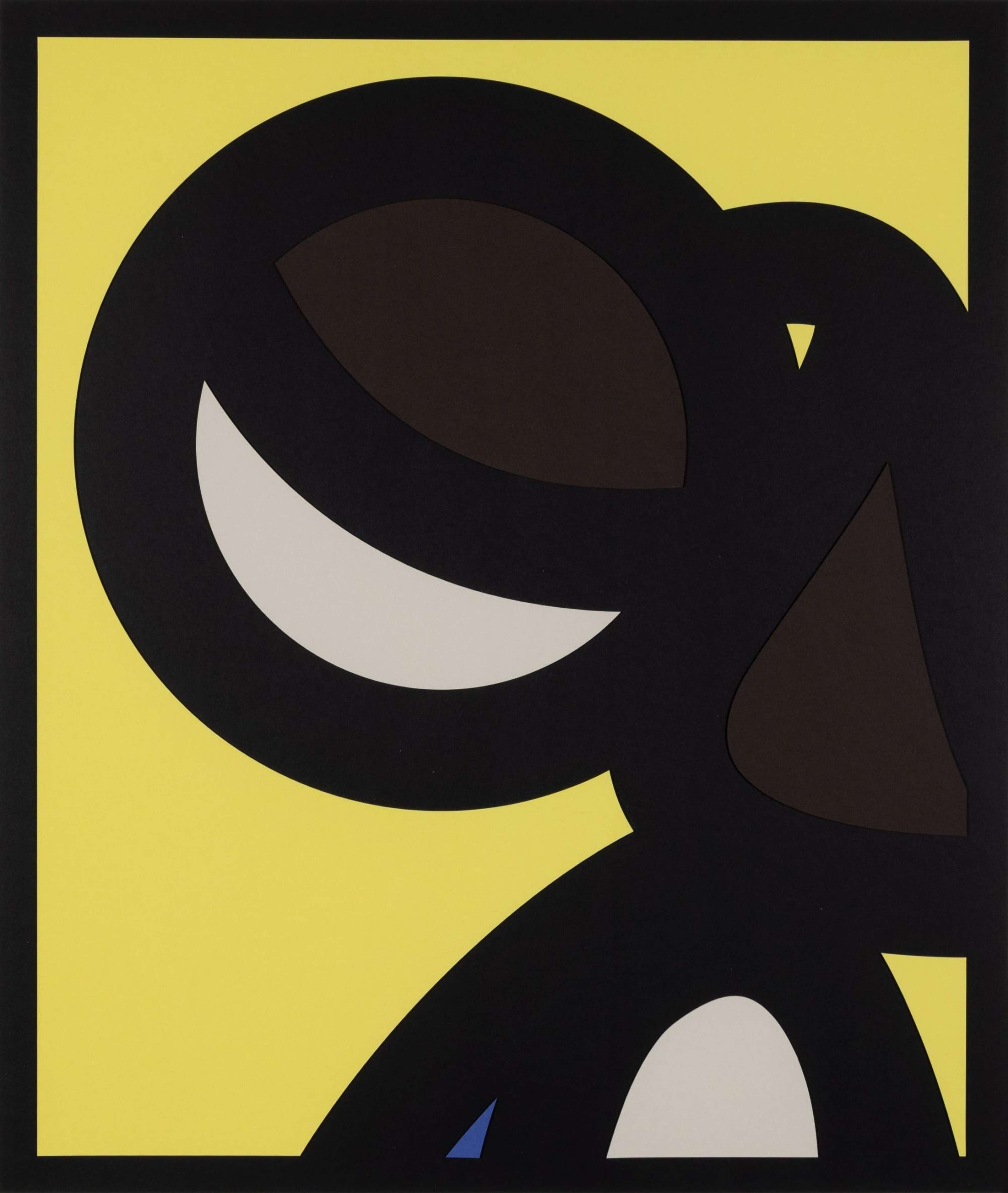 Paper Head 5 - Signed Print by Julian Opie 2019 - MyArtBroker