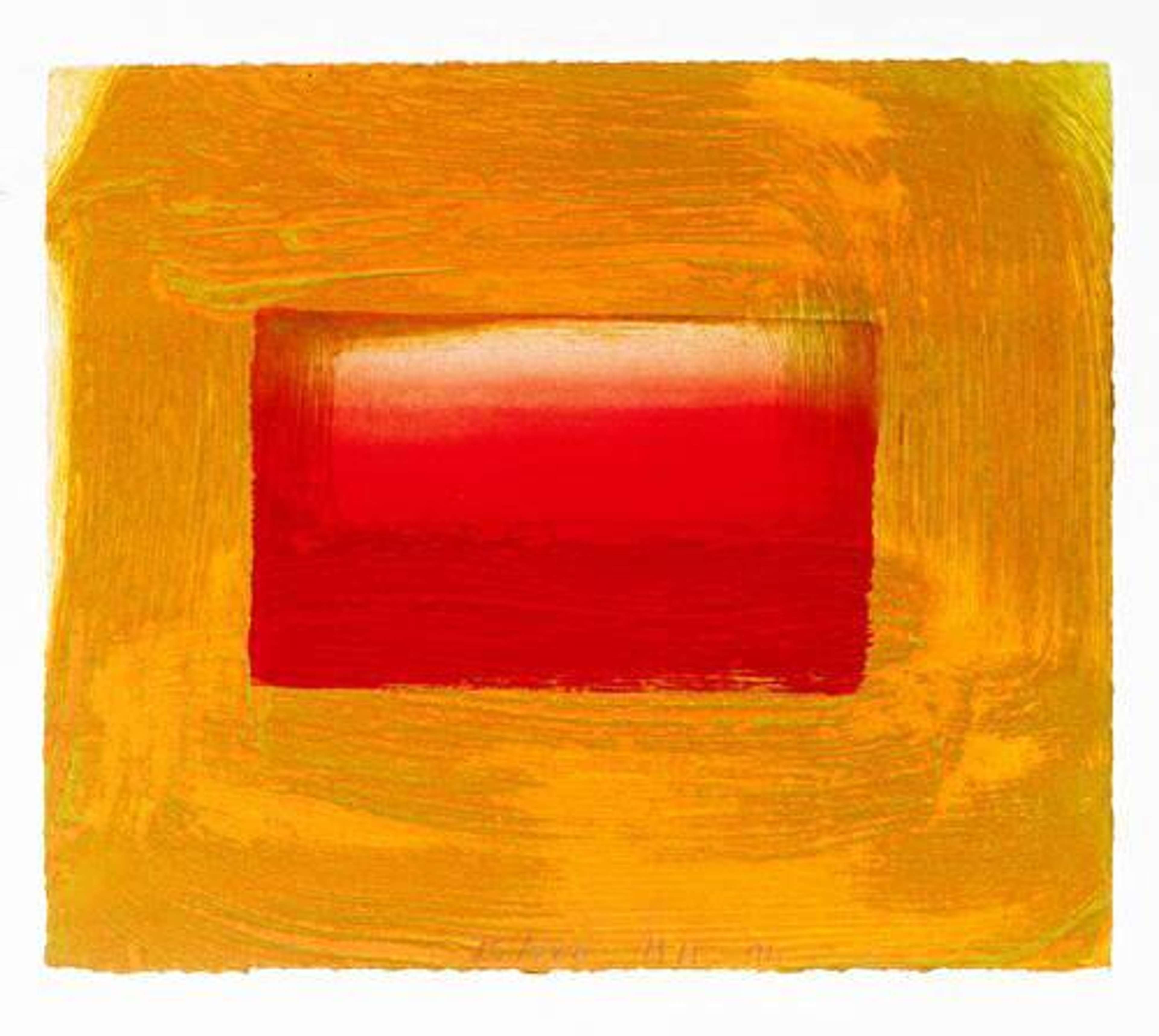 Red Print - Signed Print by Howard Hodgkin 1994 - MyArtBroker