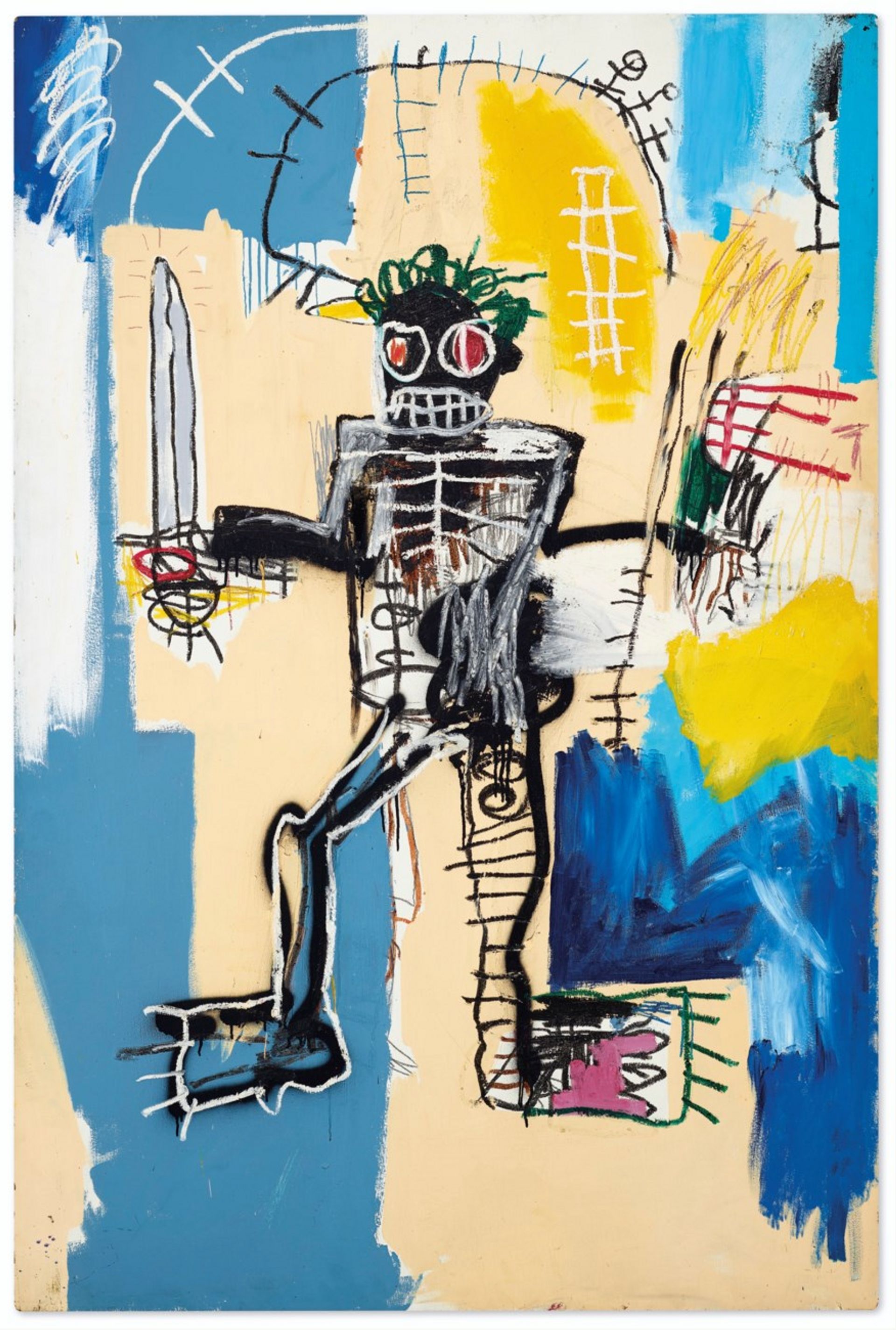 Warrior by Basquiat
