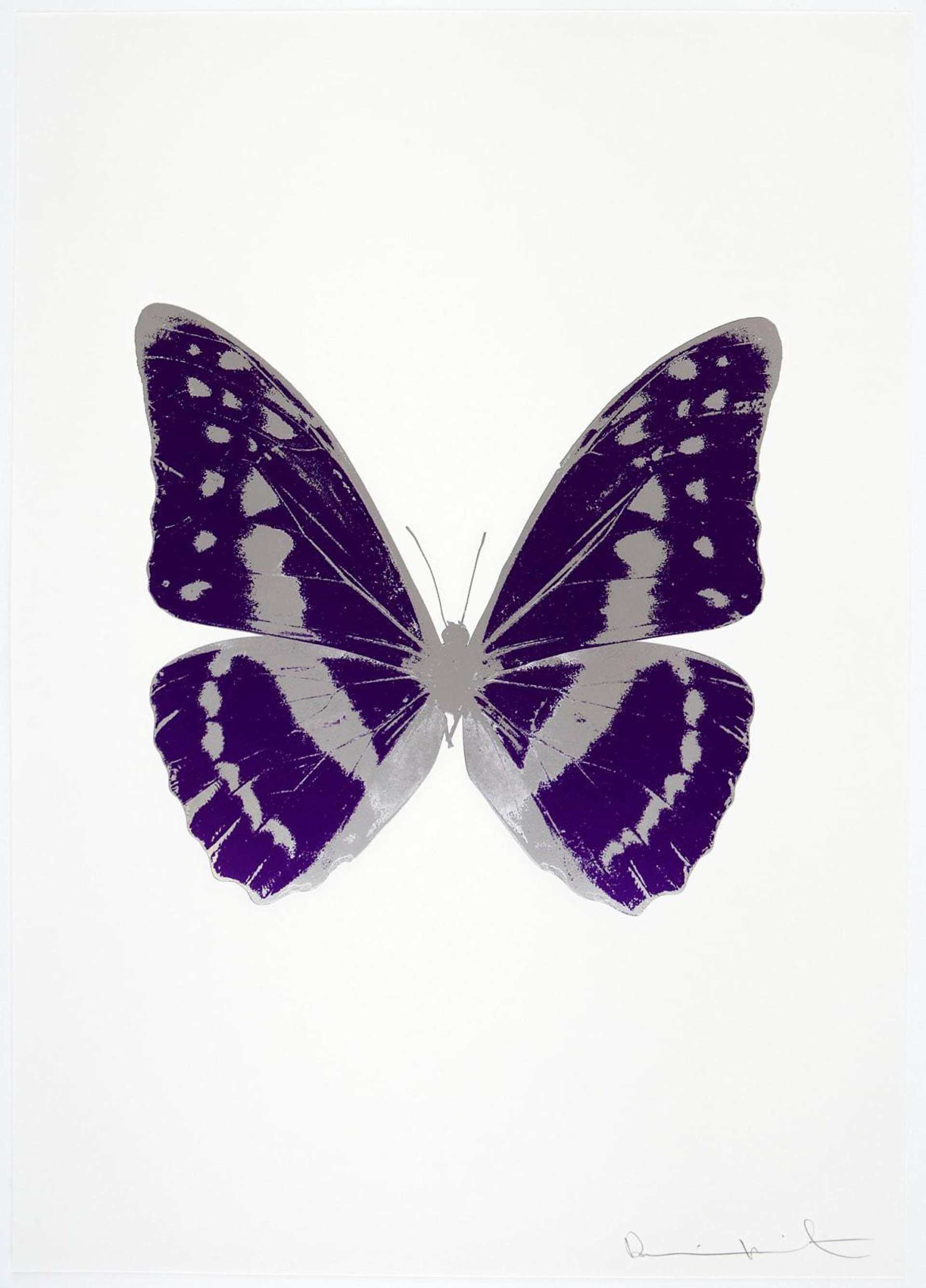 The Souls III (imperial purple, silver gloss) - Signed Print by Damien Hirst 2010 - MyArtBroker