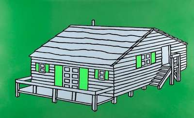 Weekend Cabin - Signed Print by Patrick Caulfield 1967 - MyArtBroker