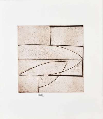 By What Geometry Must We Construct The Physical World? - Signed Print by Victor Pasmore 1974 - MyArtBroker