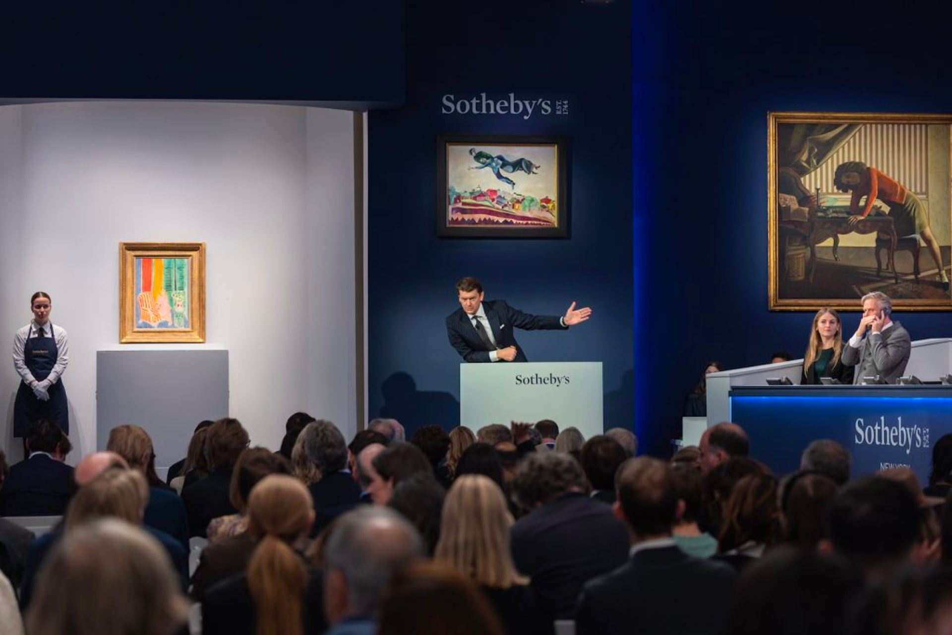 Sotheby's New York Modern Evening Auction November 2023