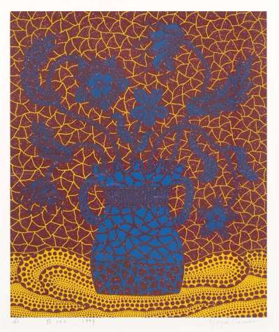 Flowers 1 - Signed Print by Yayoi Kusama 1999 - MyArtBroker