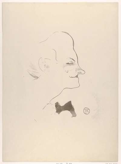 Yvette Guilbert - Signed Print by Henri De Toulouse Lautrec 1894 - MyArtBroker