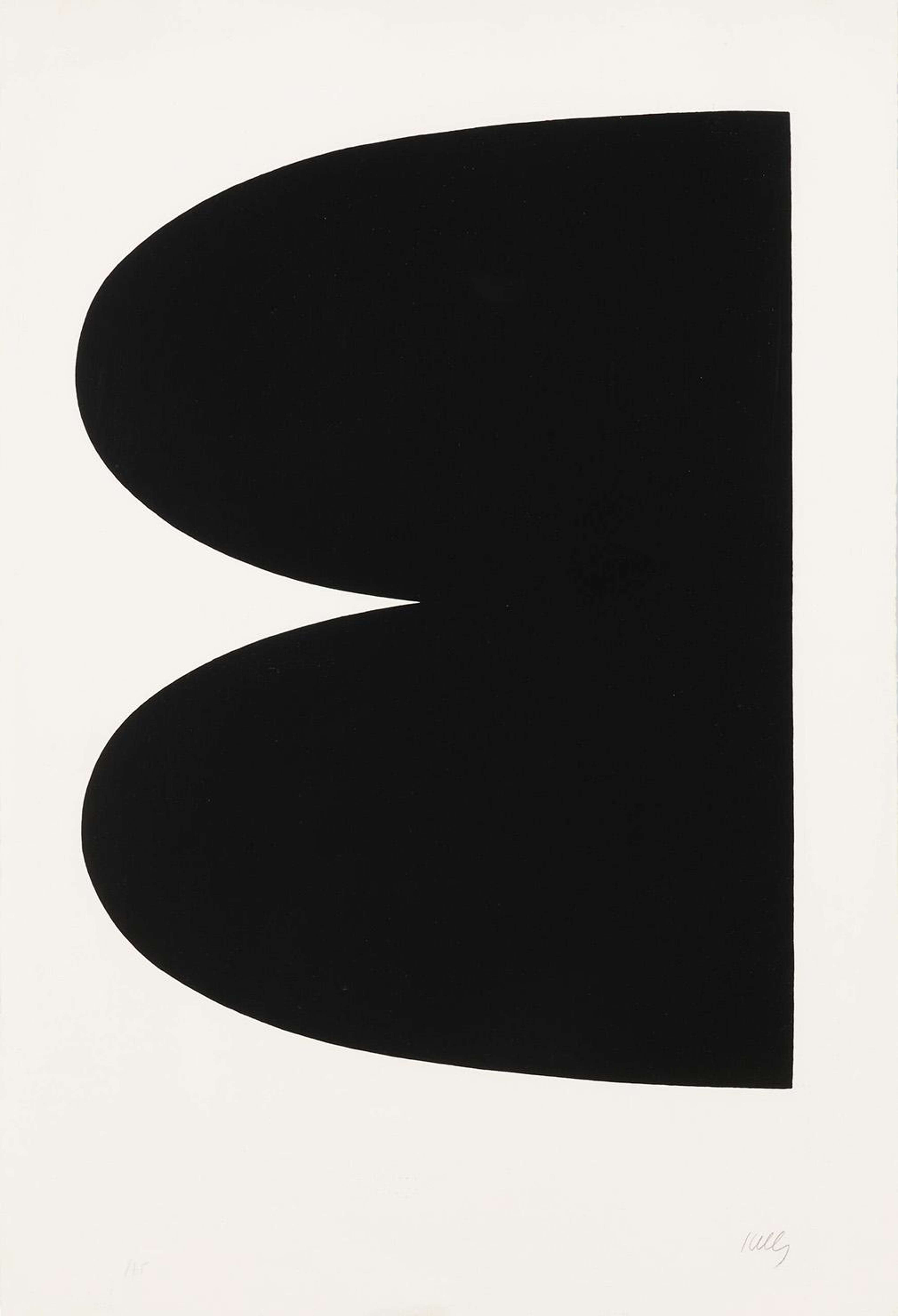 Black - Signed Print by Ellsworth Kelly 1965 - MyArtBroker