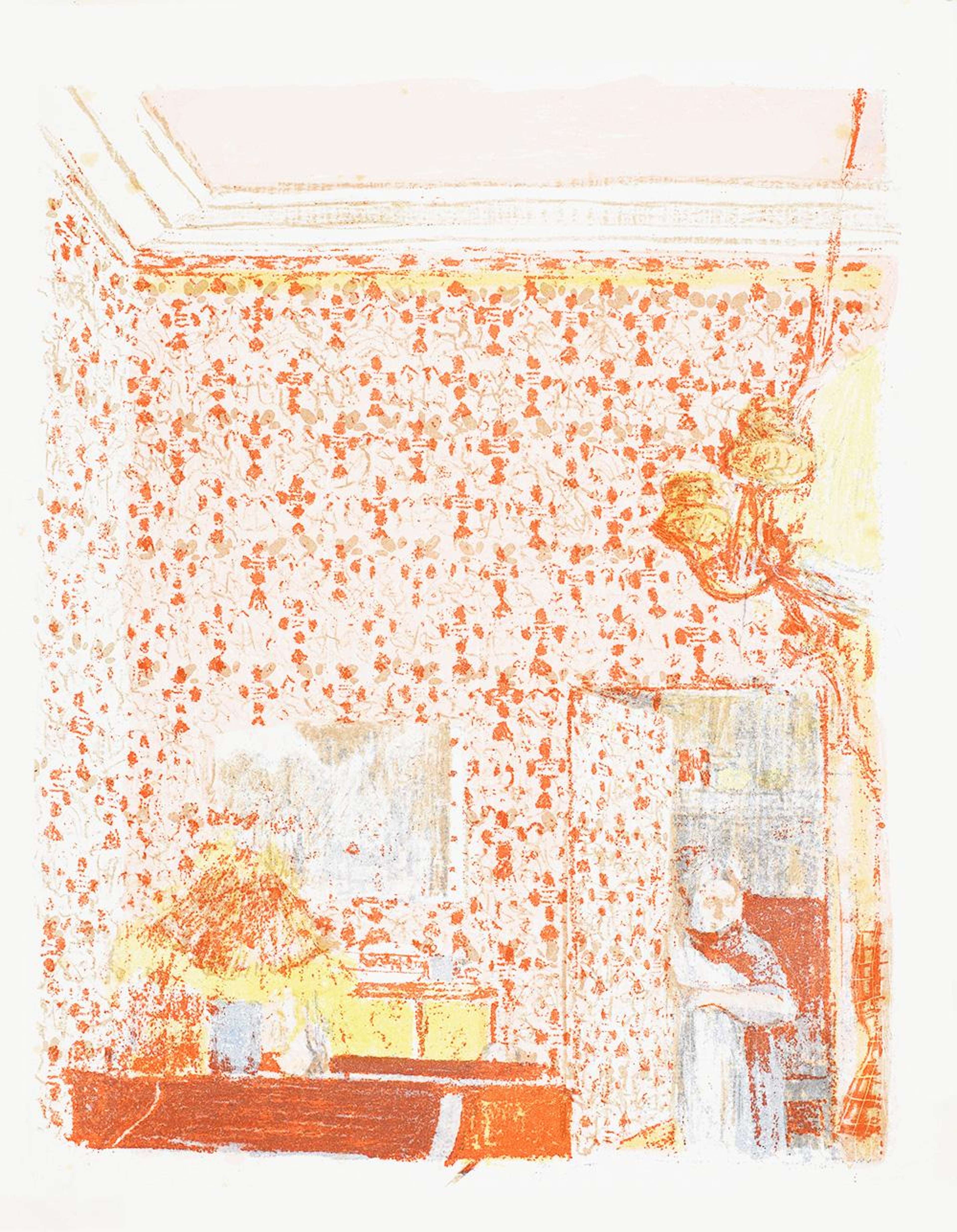 Interieur Aux Tentures Roses I - Unsigned Print by Edouard Vuillard 1899 - MyArtBroker