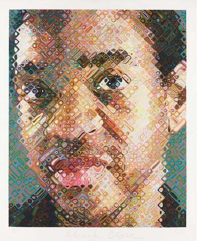 Lyle - Signed Print by Chuck Close 2003 - MyArtBroker