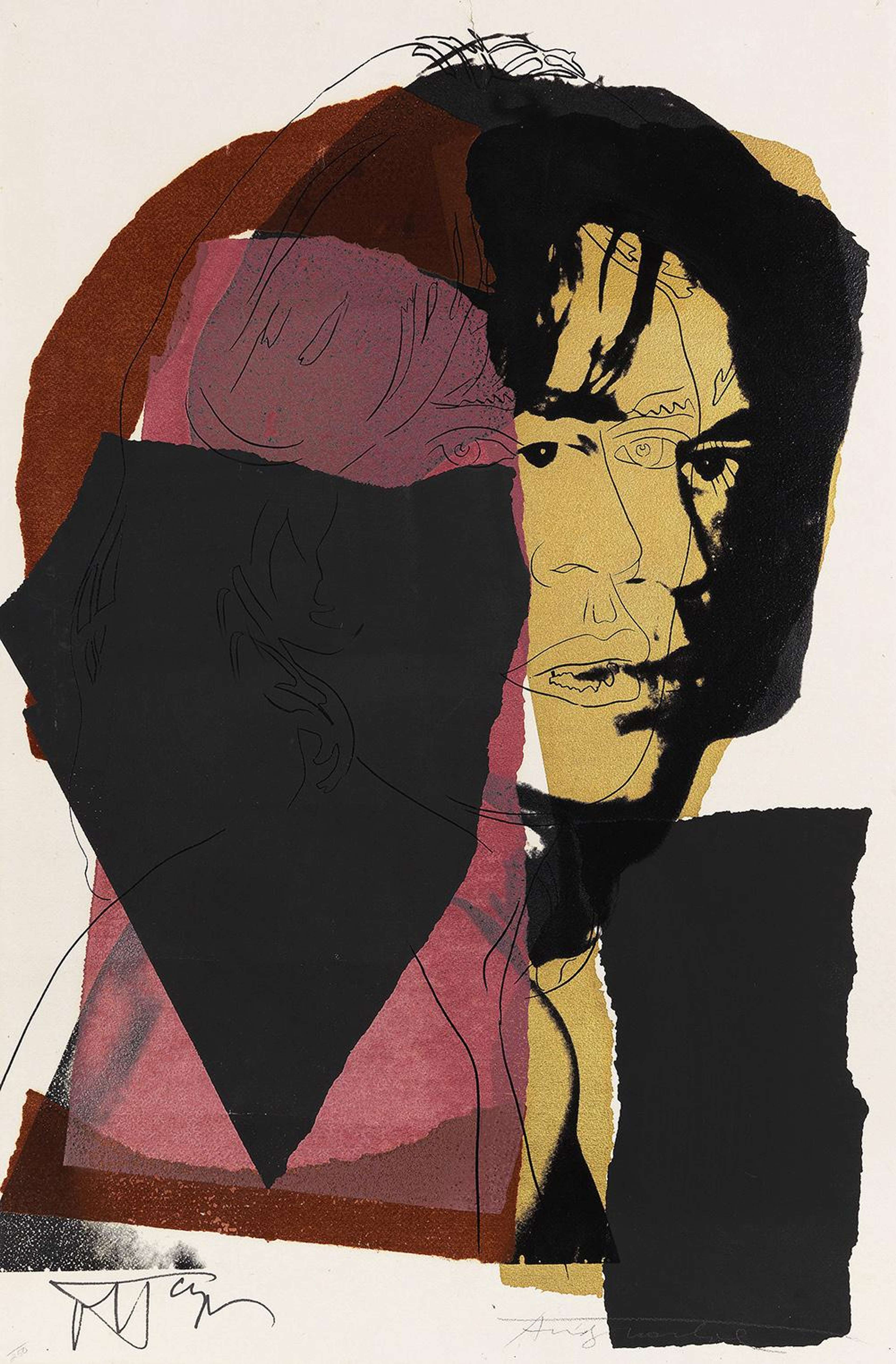 Mick Jagger (F. & S. II.139) - Signed Print by Andy Warhol 1975 - MyArtBroker