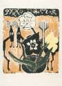 Erich Heckel: Tulips - Signed Print