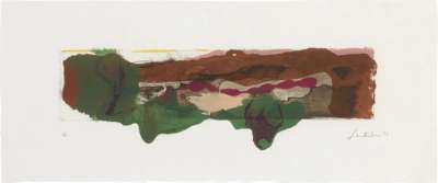 A Page From A Book II - Signed Print by Helen Frankenthaler 1997 - MyArtBroker