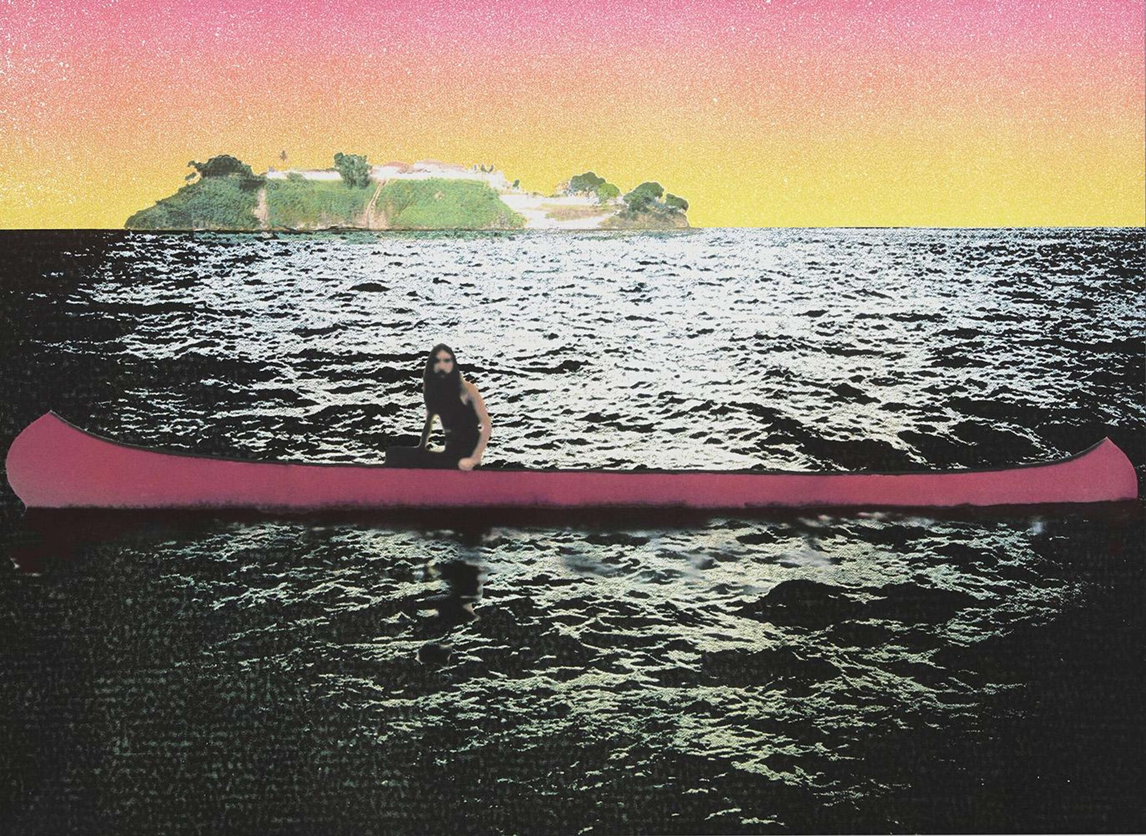 Canoe Island - Signed Print by Peter Doig 2000 - MyArtBroker