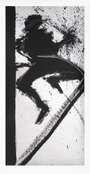 Richard Hambleton: Jumping Shadow (black & white) - Unsigned Print