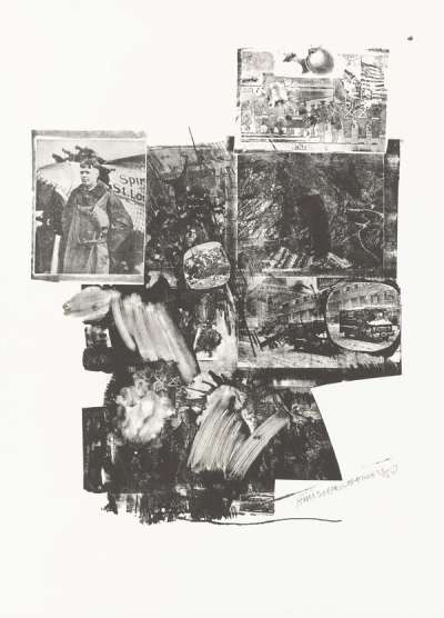 Test Stone 2 - Signed Print by Robert Rauschenberg 1967 - MyArtBroker