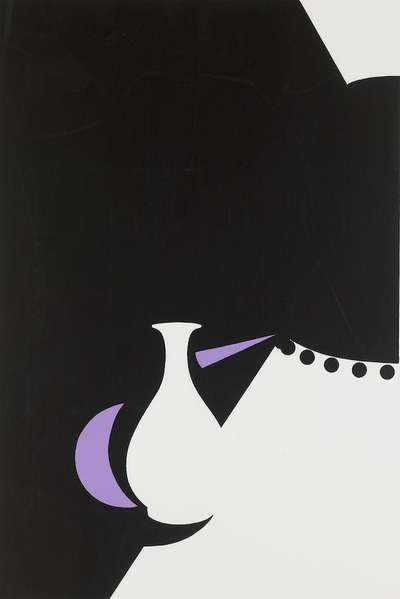 Lung Ch'uanware and Black Lamp (White Ware Prints) - Signed Print by Patrick Caulfield 1990 - MyArtBroker