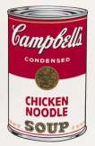 Campbell's Soup I, Chicken Noodle Soup (F. & S. II.45) - Signed Print