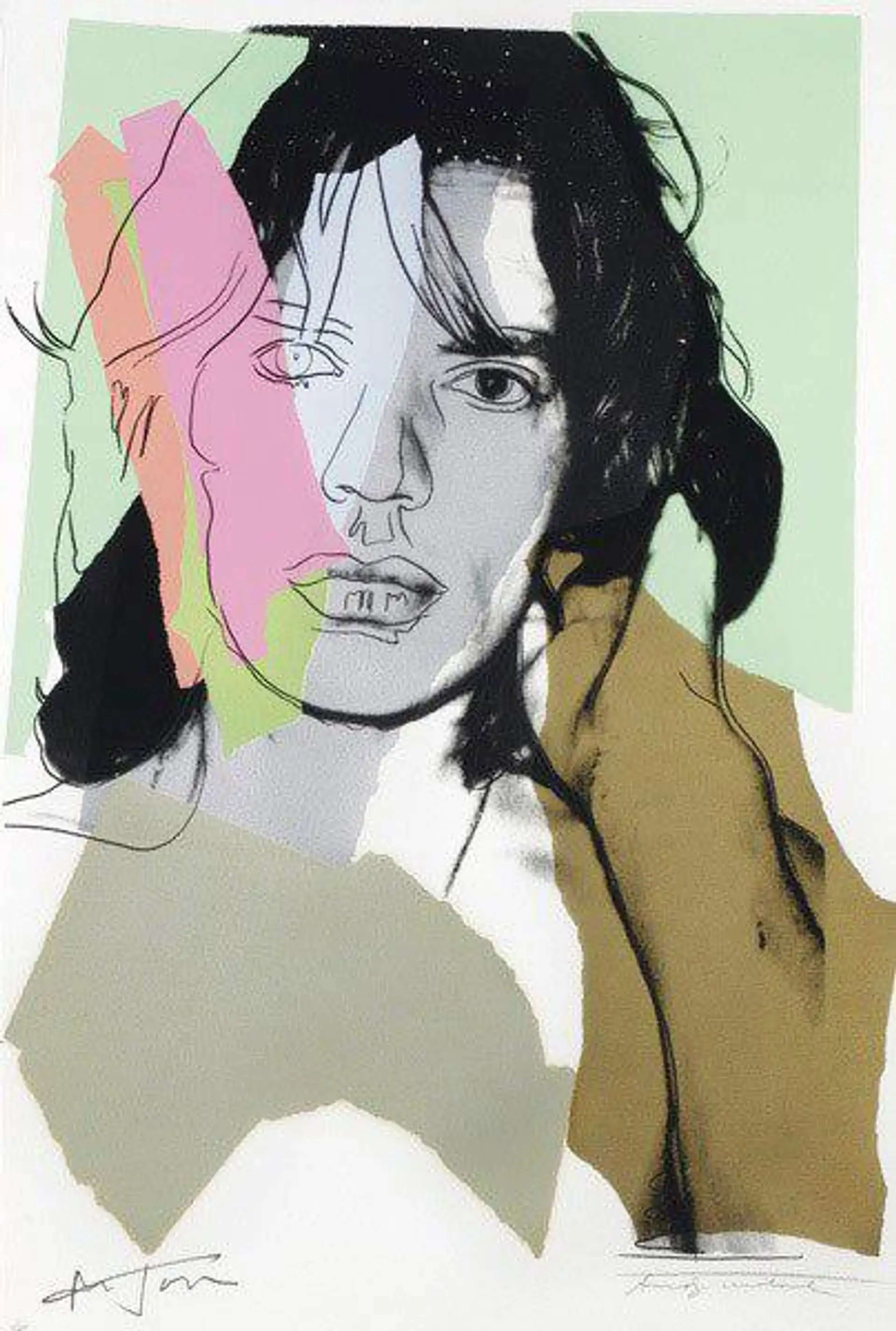 Mick Jagger (F. & S. II.140) by Andy Warhol