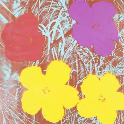 Andy Warhol: Flowers (F. & S. II.71) - Signed Print