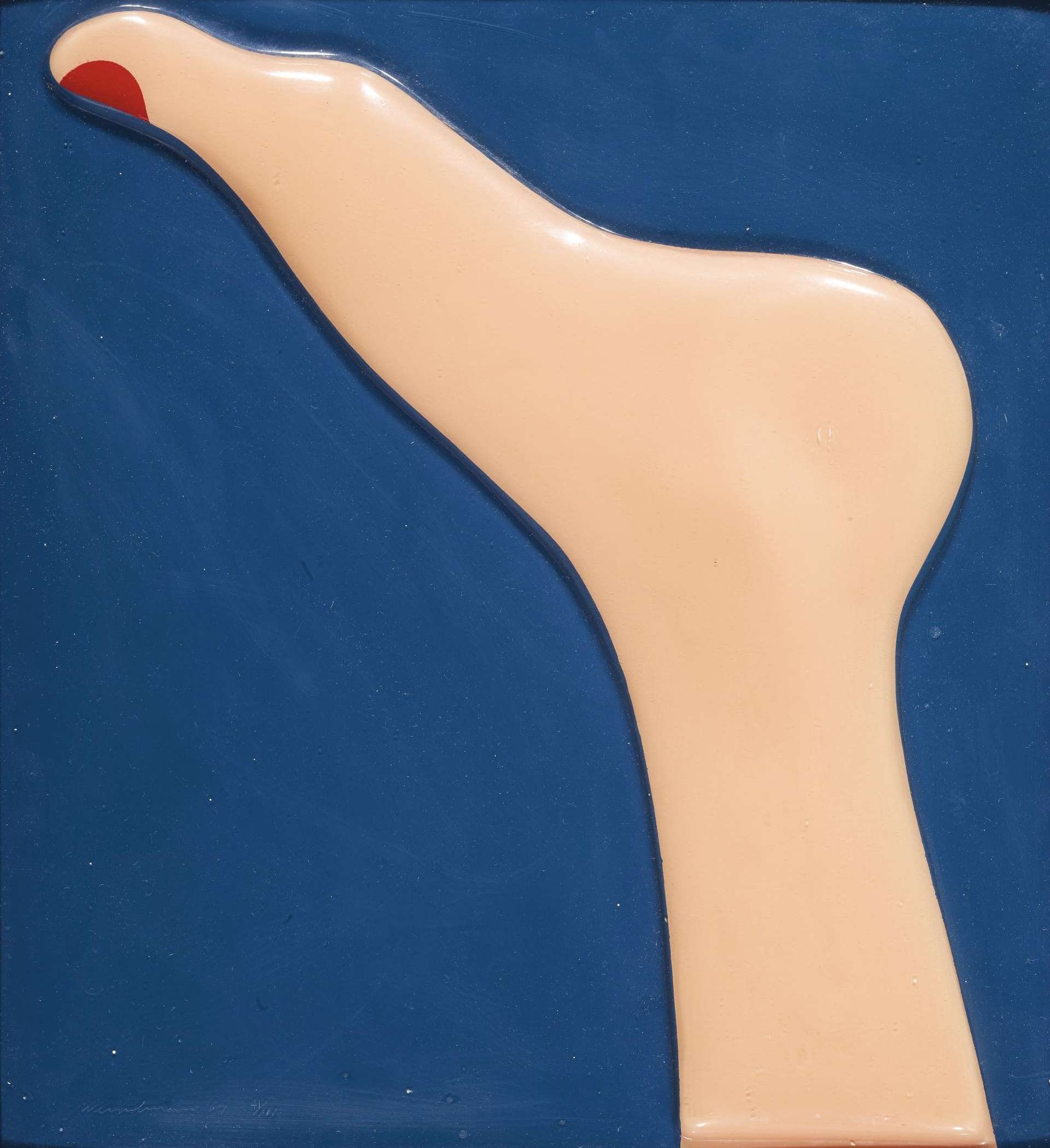 Seascape (Foot) - Signed Print by Tom Wesselmann 1967 - MyArtBroker
