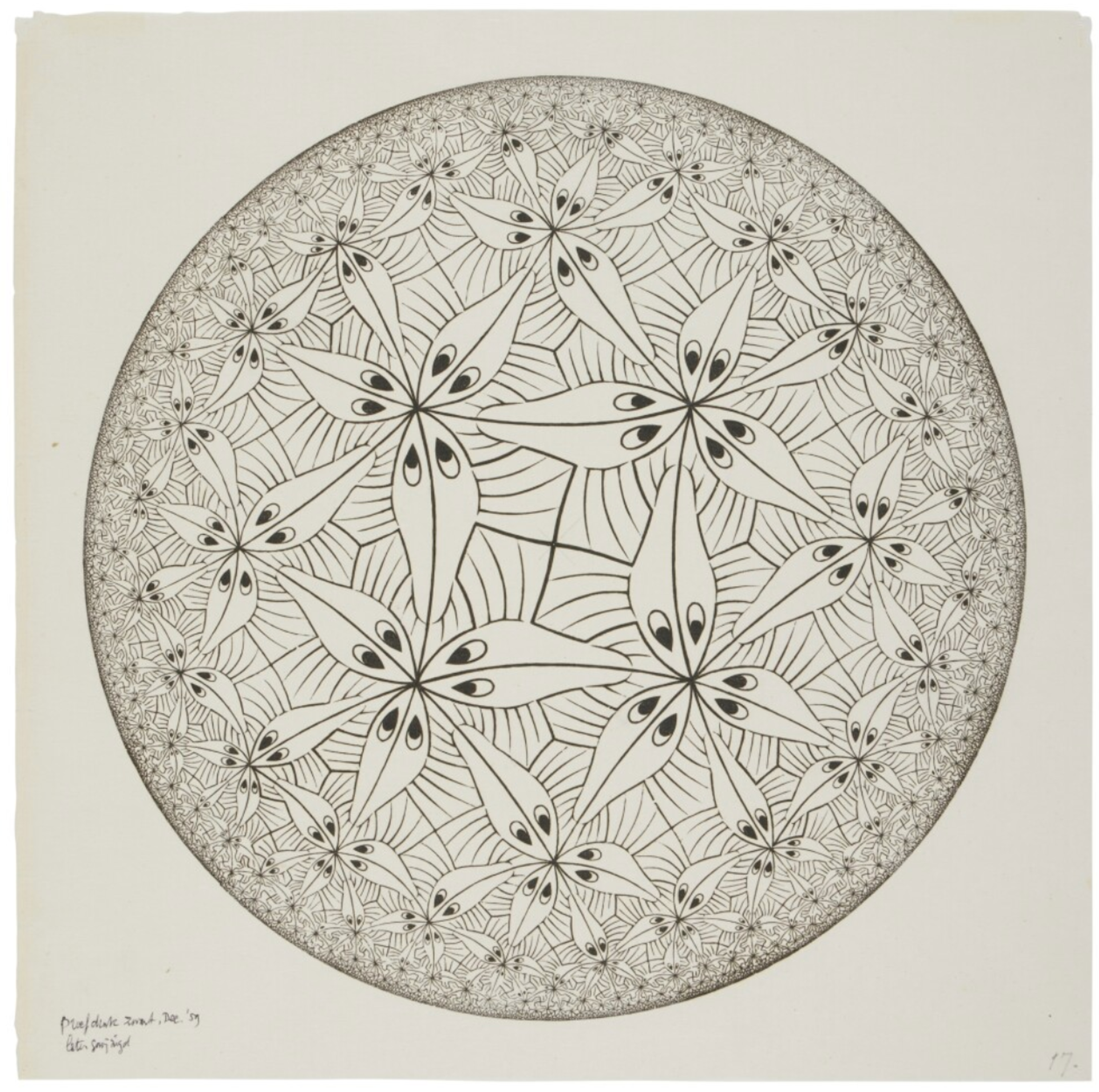 Circle Limit III by M. C. Escher - Sotheby's 