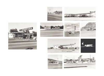 Gasoline Stations (complete set) - Unsigned Print by Ed Ruscha 1962 - MyArtBroker