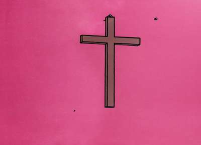 Crucifix - Signed Print by Patrick Caulfield 1968 - MyArtBroker