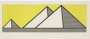 Roy Lichtenstein: Pyramids - Signed Print